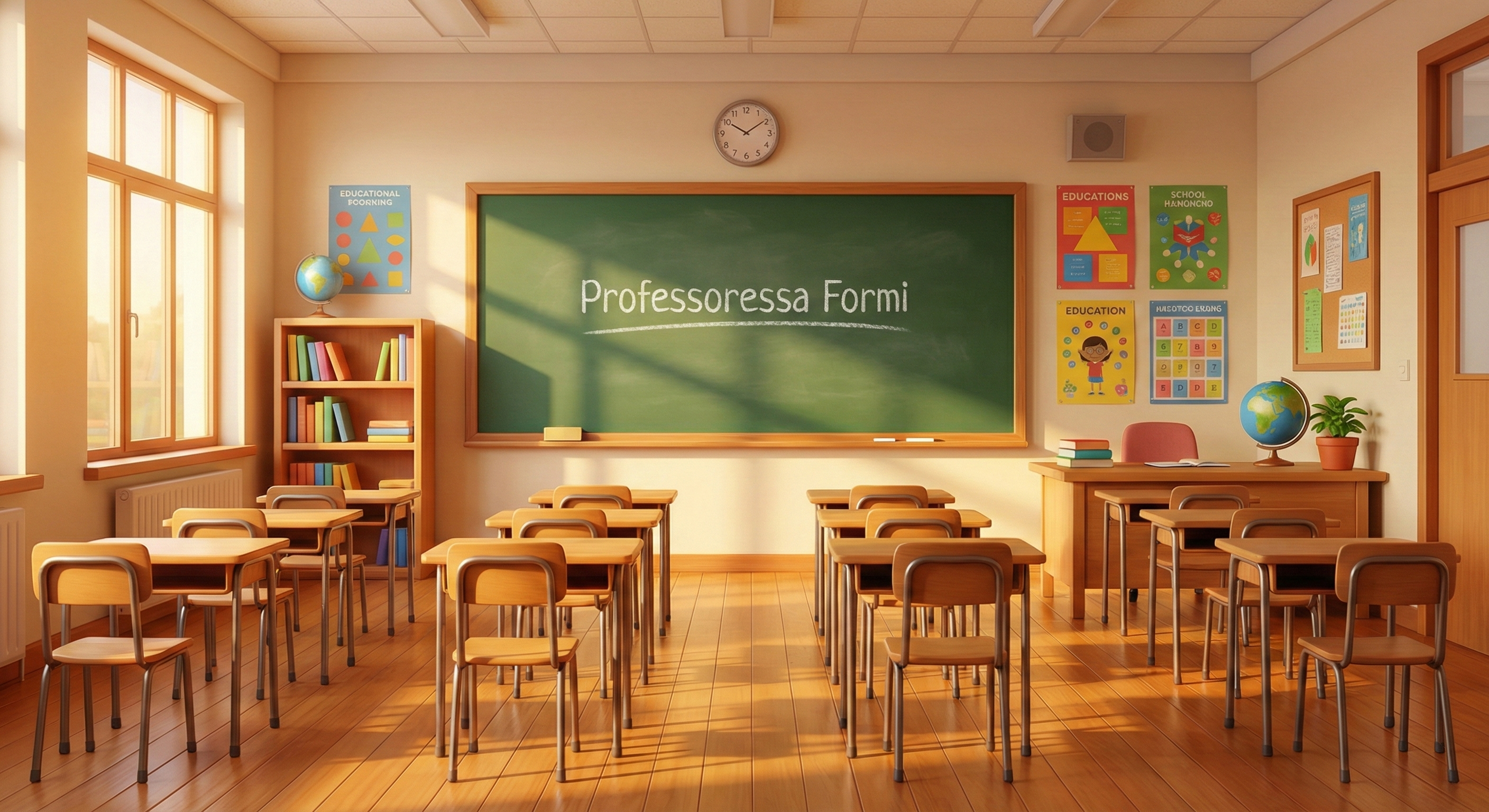 Aula scolastica Formi